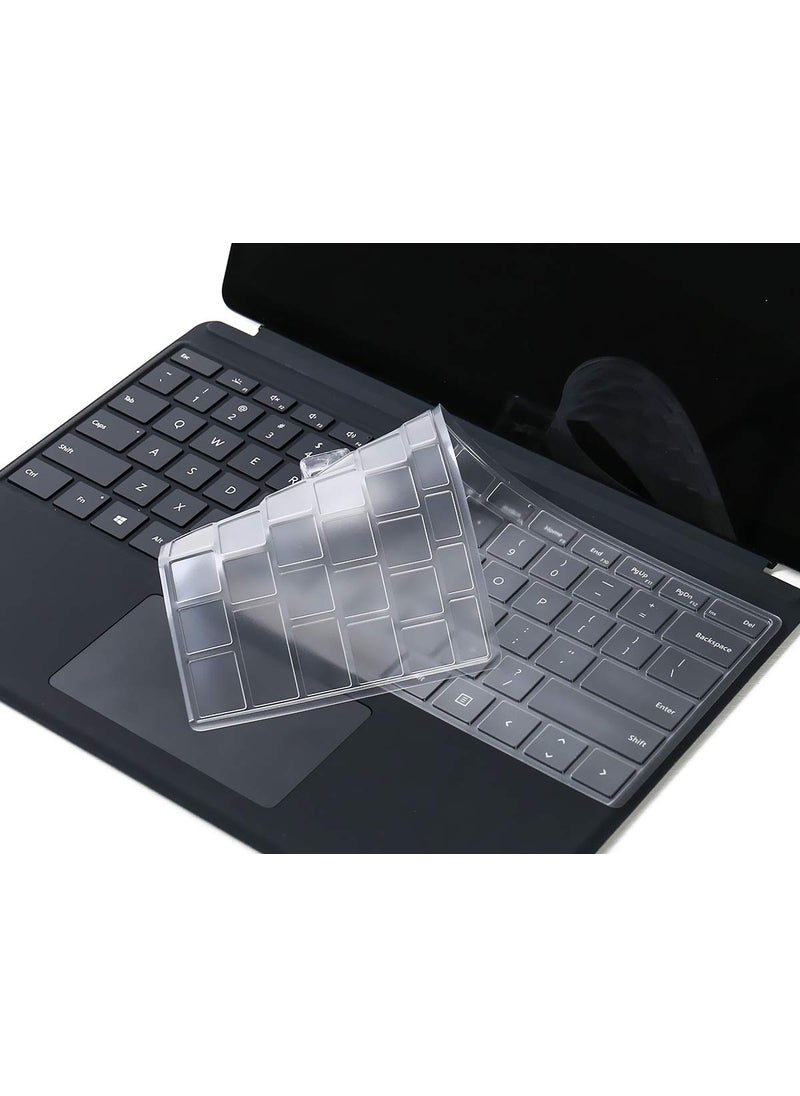 CaseBuy CaseBuy Ultra Thin TPU Keyboard Cover for Microsoft 2024 Surface Pro (11th Edition Copilot+ PC) & Surface Pro 10 13", 2022 2021 Surface Pro 9 8 13" i5 i7 & Surface Pro X 13" 2020 2019 Protector  - Image 1