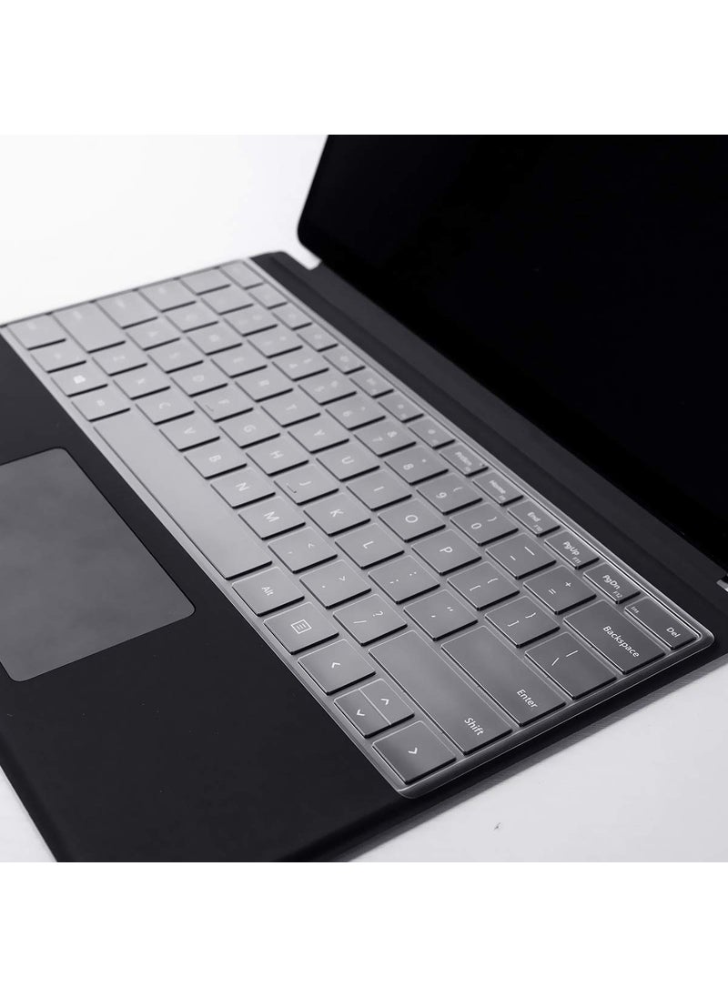 CaseBuy CaseBuy Ultra Thin TPU Keyboard Cover for Microsoft 2024 Surface Pro (11th Edition Copilot+ PC) & Surface Pro 10 13", 2022 2021 Surface Pro 9 8 13" i5 i7 & Surface Pro X 13" 2020 2019 Protector  - Image 2