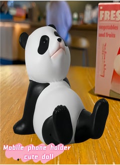hoco. Panda Mobile Phone Stand, Desktop Ornaments, Cartoons, Suitable for All Smartphones, Tablets, Watching Dramas, Watching Videos  - Image 2