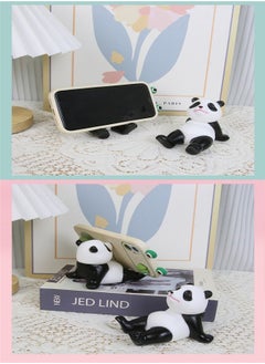 hoco. Panda Mobile Phone Stand, Desktop Ornaments, Cartoons, Suitable for All Smartphones, Tablets, Watching Dramas, Watching Videos  - Image 4
