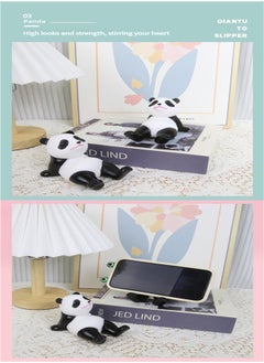hoco. Panda Mobile Phone Stand, Desktop Ornaments, Cartoons, Suitable for All Smartphones, Tablets, Watching Dramas, Watching Videos  - Image 3