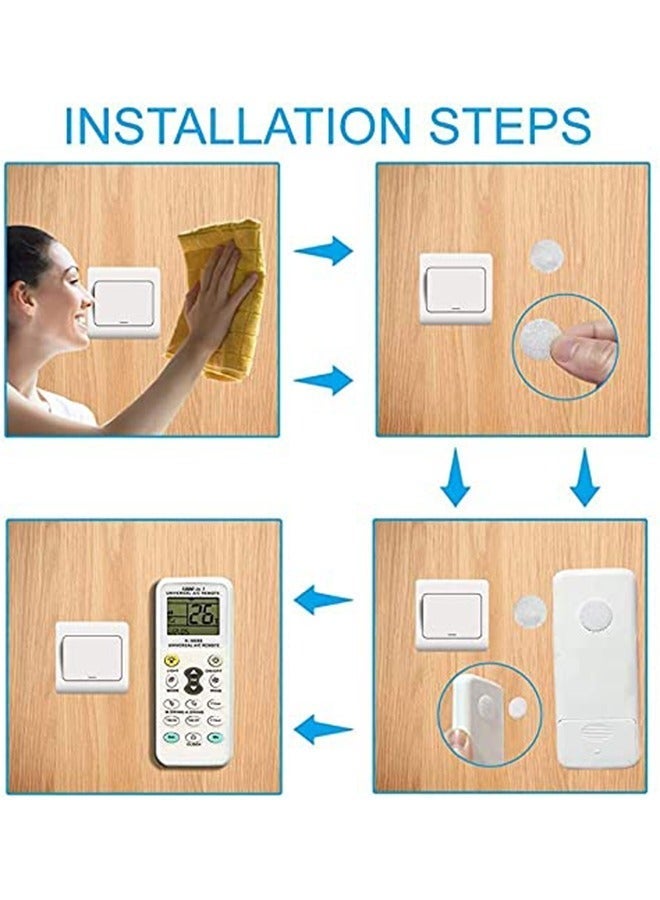 هاهاهاي 500 زوج (1000PCS) من النقاط ذاتية اللصق ، وأشرطة معدنية لزجة معدنية مع منصات مستديرة للخطاف والحلقة ، وقطر 15 مم قوي مقاوم للماء ، ومناسب للفصل الدراسي ، والمكتب ، والمنزل - Image 4