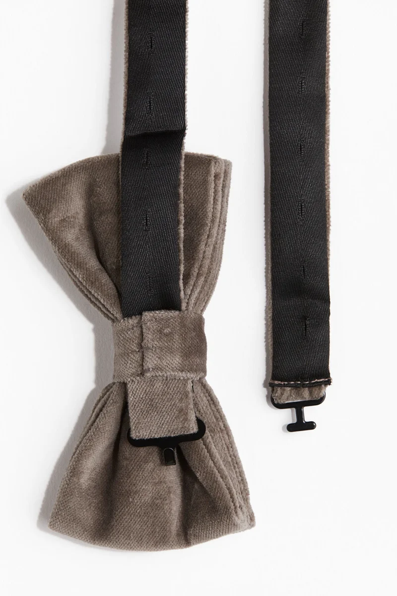 H&M Velvet Bow Tie