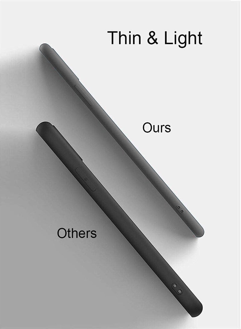 Wtech Soft Liquid Silicone Case Cover For Xiaomi 14 5G 2023 Black - Image 5