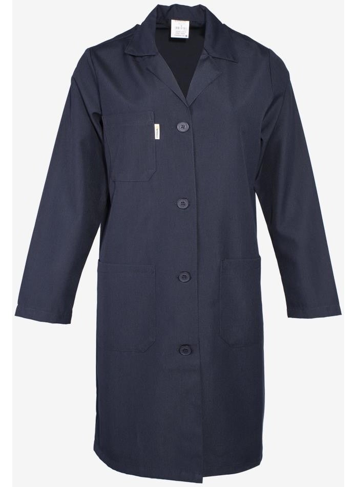 Kardelen İş Elbiseleri Kardelen Work Clothes Women Alpaca Fabric Classic Collar Teacher Pharmacist Doctor Lab Coat  - Image 1