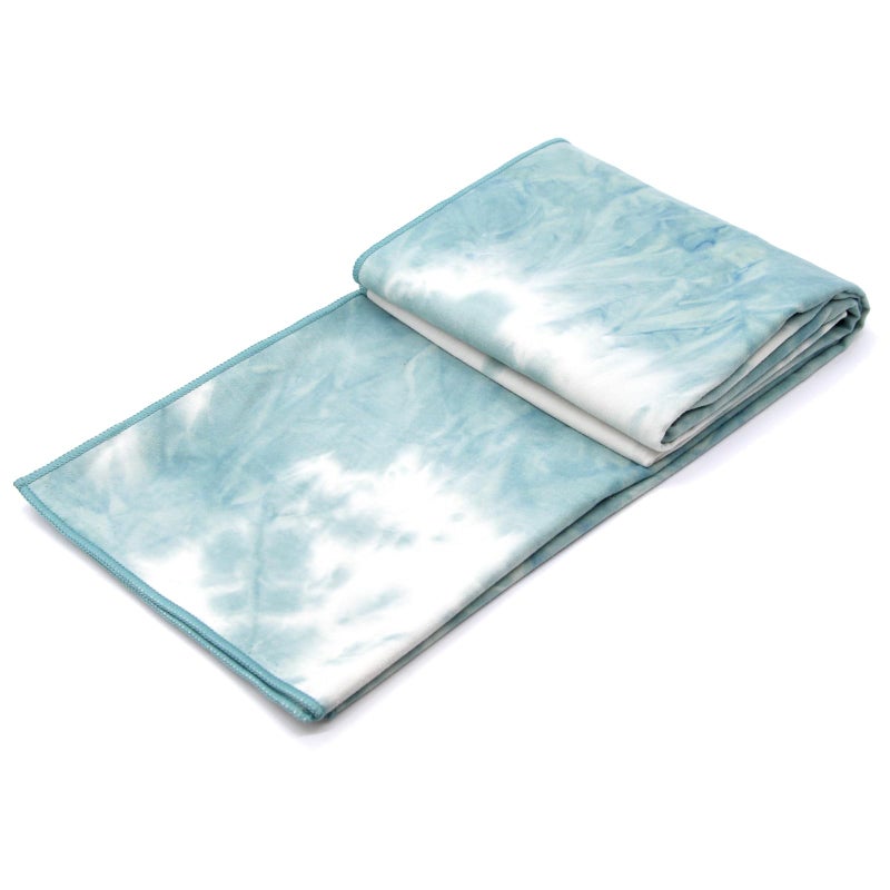 Eunzel 2 Pack Hot Yoga Towel Non-Slip Yoga Mat Towel Ultra-Absorbent Microfiber Towel for Hot Yoga, Pilatesï¼ŒBikram and Workout 26.5"x 72", Lavender& Mint Green - Image 3