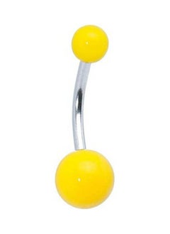 1Pc Candy Belly Button Rings Surgical Steel Acrylic Ball Navel Ring Barbell