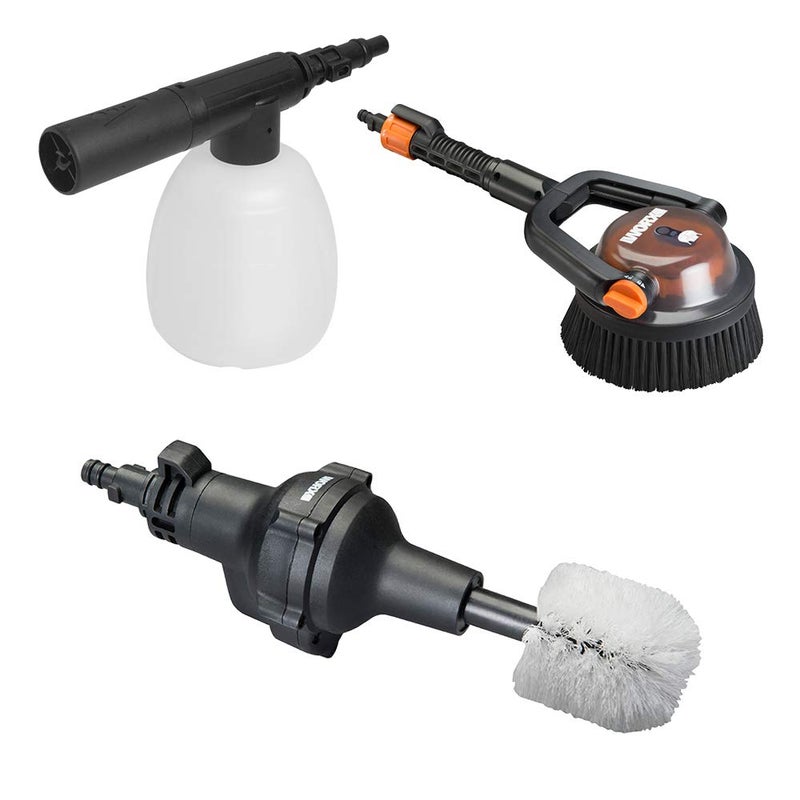 طقم ملحقات تنظيف القوارب الأوتوماتيكي WORX Hydroshot WA4071