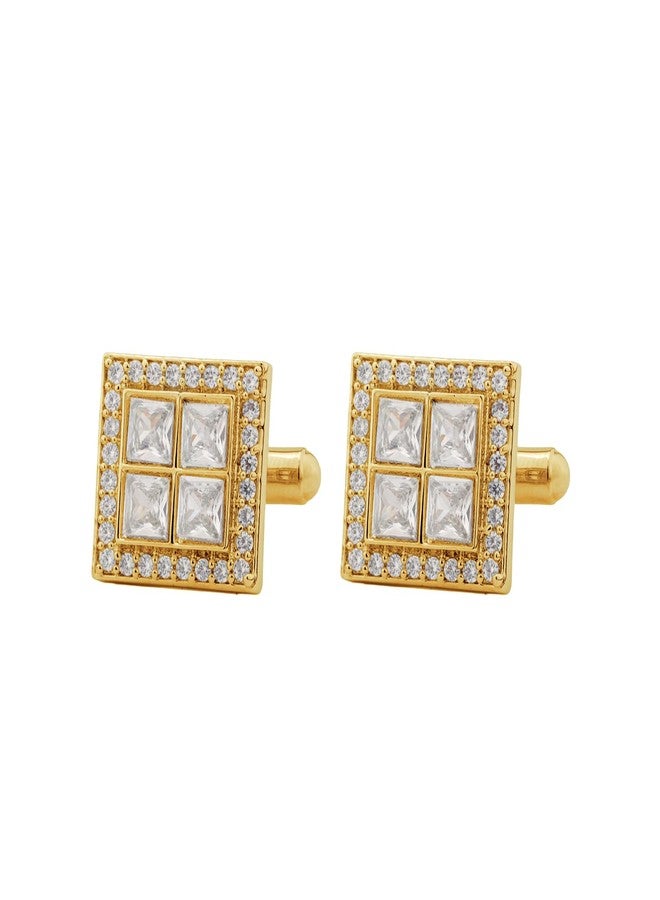Voylla Kings of Rajasthan Ranasya Cufflinks for Men,Wedding,Dulha,Groom,Traditional,Ethnic,Royal,Gift for Mens & Boys - Image 5