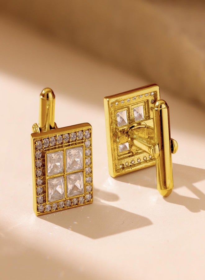 Voylla Kings of Rajasthan Ranasya Cufflinks for Men,Wedding,Dulha,Groom,Traditional,Ethnic,Royal,Gift for Mens & Boys - Image 2