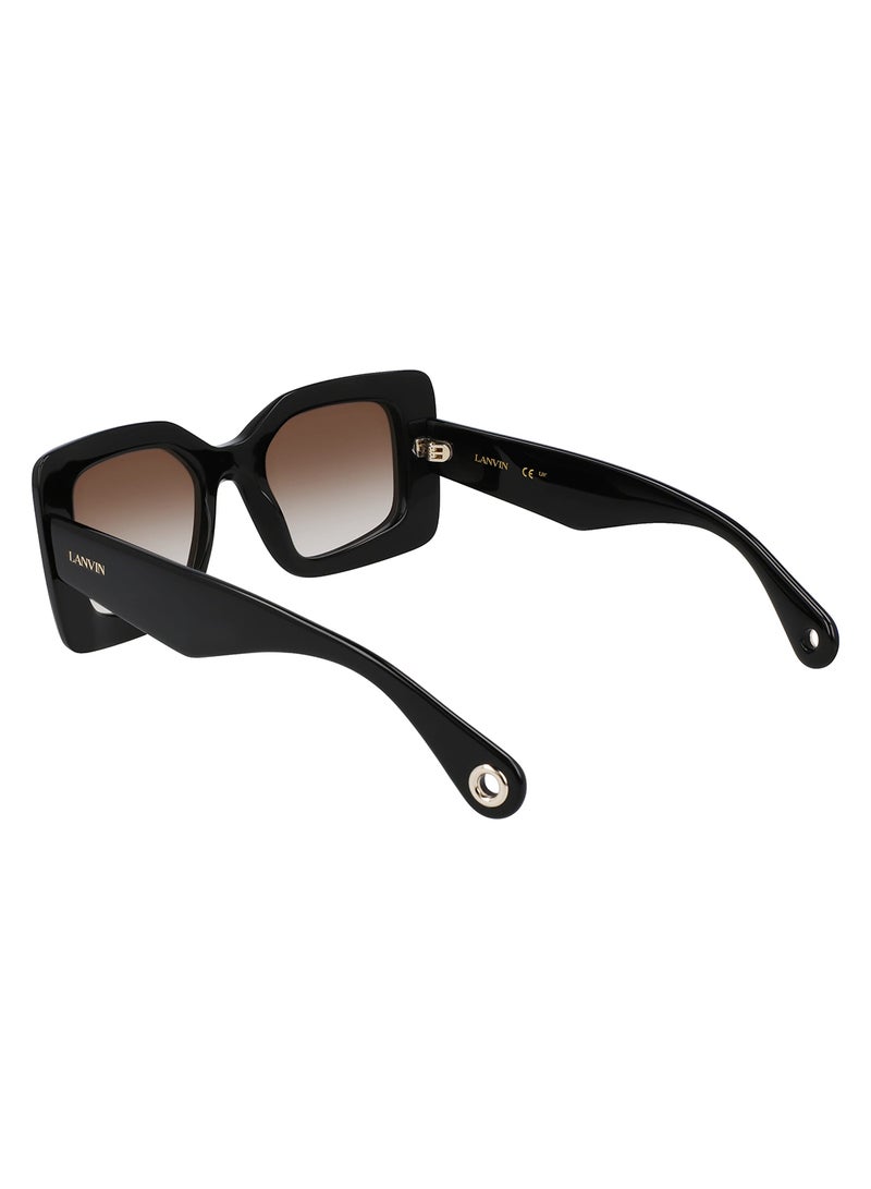 LANVIN نظارة شمسية نسائية LNV649S-001-5021 - Image 5