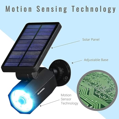 Bell Howell Bell+Howell Bionic Spotlight Motion Solar Spot Lights Outdoor Waterproof, Landscape Light, Outdoor Solar Yard Lighting Weather Resistant, Super Bright LED Lights, for Garden, Lawn As Seen On TV - Image 3