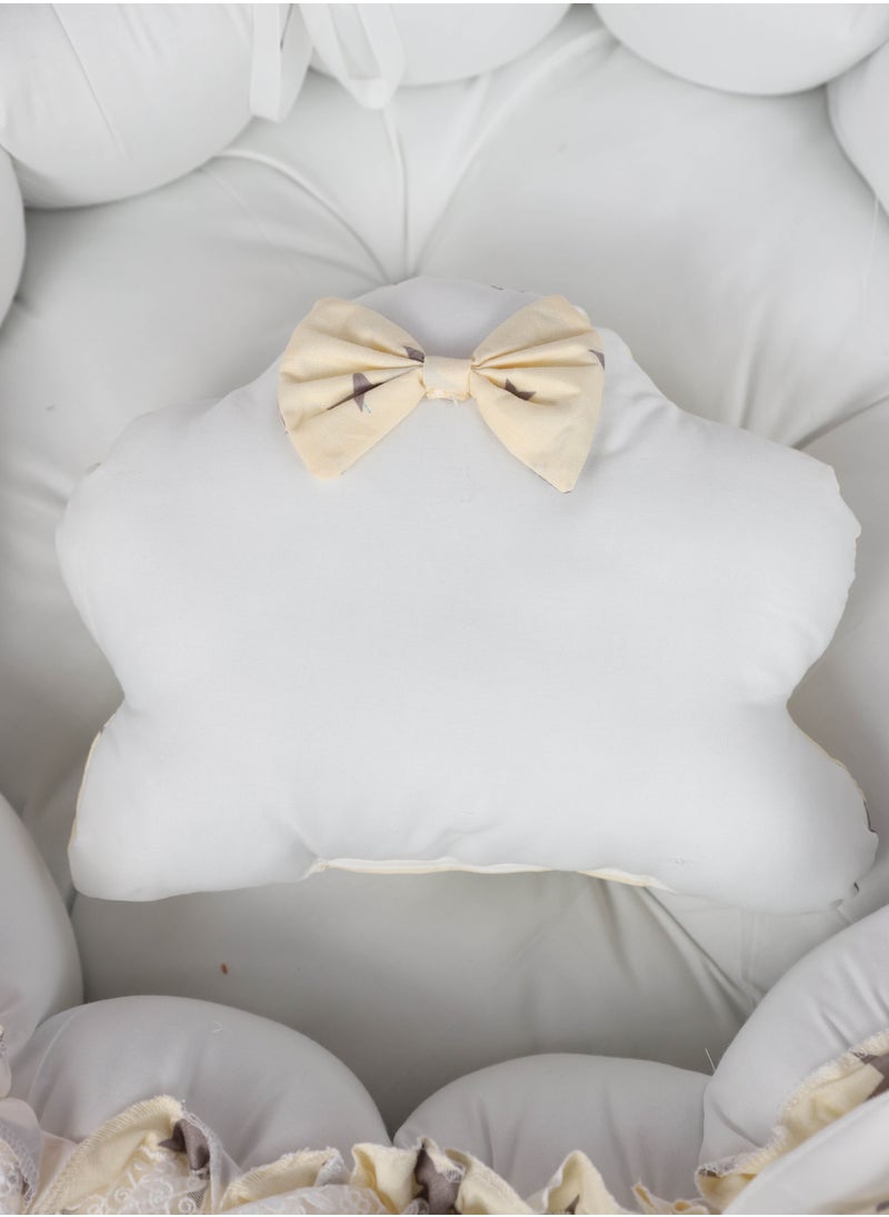FUN MOMENT - The Sparrow's nest mattress for children consists of 4 pieces with different prints - Image 1
