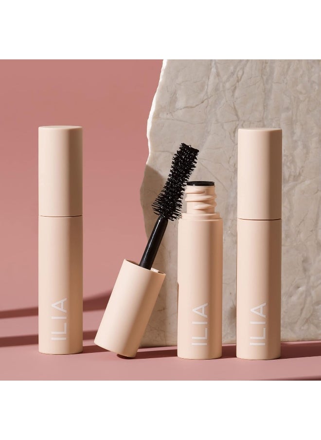 ILIA - Fullest Volumizing Mascara | Non-Toxic, Cruelty-Free, Clean Beauty (Travel Size Mini)  - Image 5