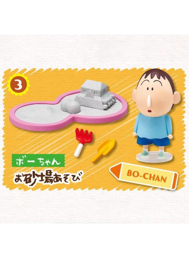 Toy Blind Box Crayon Xiaoxin Kindergarten Slide Happy Set Of Doll Doll Doll Machine Gift-Color:6 Kindergarten Xiaoxin-Height:4.5-6CM  - Image 4