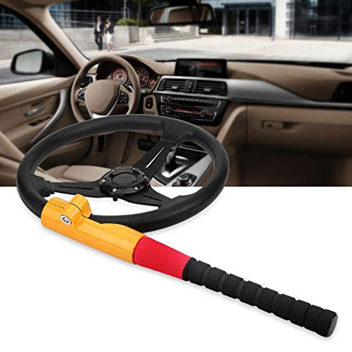 Ymiko Baseball, Universal Car Truck Steering Wheel Locks Anti Theft Lock with 2 Keys - Image 2