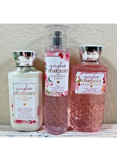 White Barn Bath & Body Works Gingham Gorgeous Trio Gift Set Fragrance Mist Body Lotion Shower Gel Full Size  - Image 2
