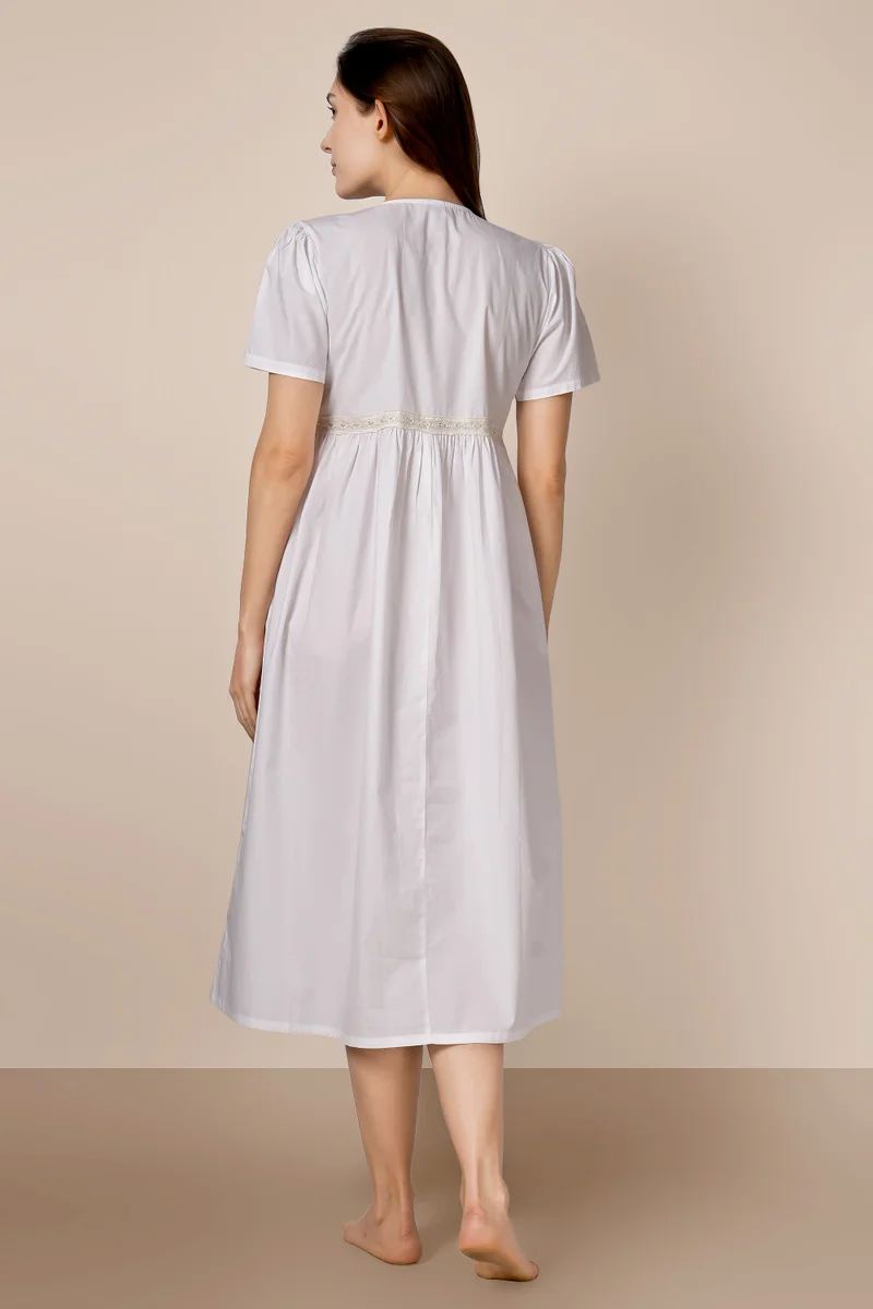 After Dark Melissa, Embroidered Nightdress