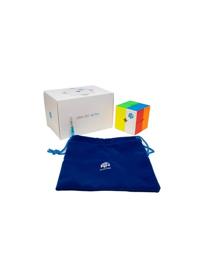 CuberSpeed Cuberspeed GAN 251 M PRO 2x2 Magnetic Speed Cube Stickerless GAN251 Magnet Speed Puzzle Toy  - Image 2
