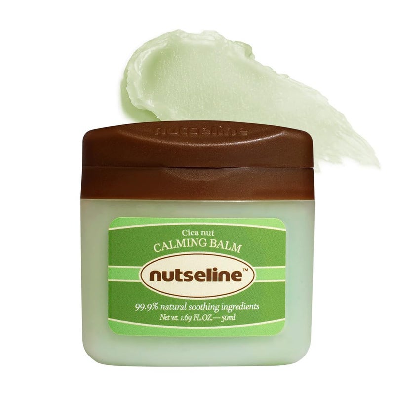 nutseline Cica Nut Calming Balm -Korean Skin care- dermatologist tested for Sensitive, Irritated Skin, 99% Plant-Based, Hypoallergenic, Vegan (1.69 fl oz) - Image 1