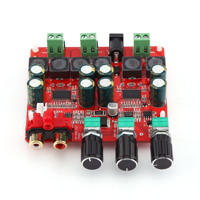 TPA3118 Bass Power Amplifier Board 85x78mm 30W+30W+60W High-Performance Digital Audio Module - 12V-26V DC Wide Voltage - Preassembled Subwoofer Speaker Amplifier for DIY Home Audio Systems - Image 1