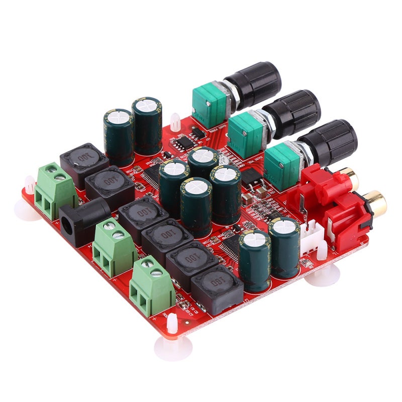 TPA3118 Bass Power Amplifier Board 85x78mm 30W+30W+60W High-Performance Digital Audio Module - 12V-26V DC Wide Voltage - Preassembled Subwoofer Speaker Amplifier for DIY Home Audio Systems - Image 4