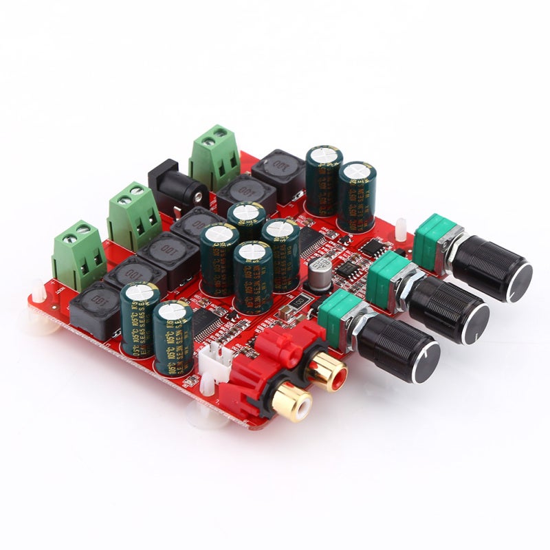 TPA3118 Bass Power Amplifier Board 85x78mm 30W+30W+60W High-Performance Digital Audio Module - 12V-26V DC Wide Voltage - Preassembled Subwoofer Speaker Amplifier for DIY Home Audio Systems - Image 2