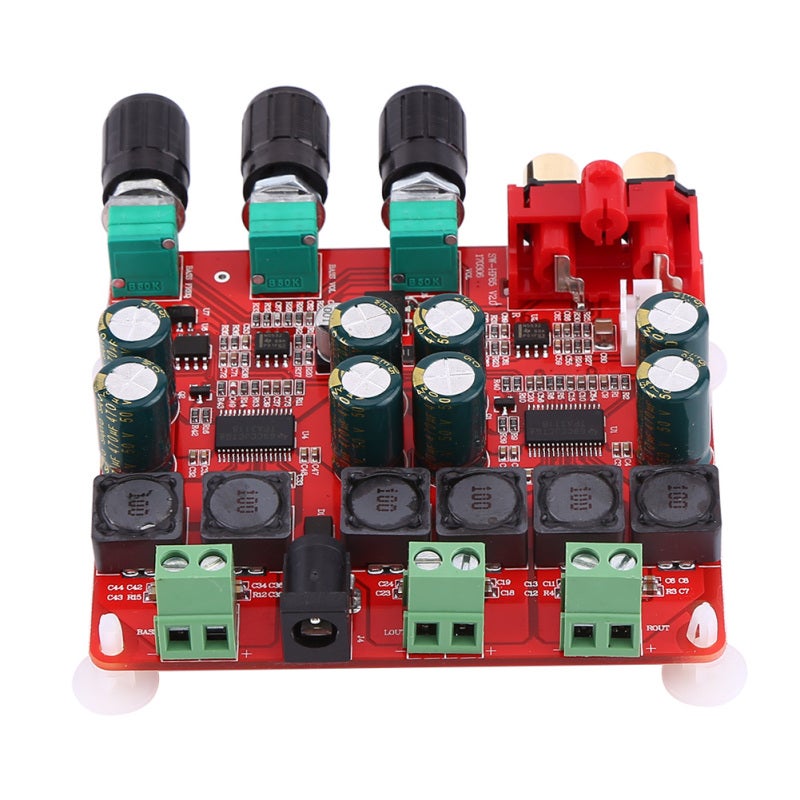 TPA3118 Bass Power Amplifier Board 85x78mm 30W+30W+60W High-Performance Digital Audio Module - 12V-26V DC Wide Voltage - Preassembled Subwoofer Speaker Amplifier for DIY Home Audio Systems - Image 3