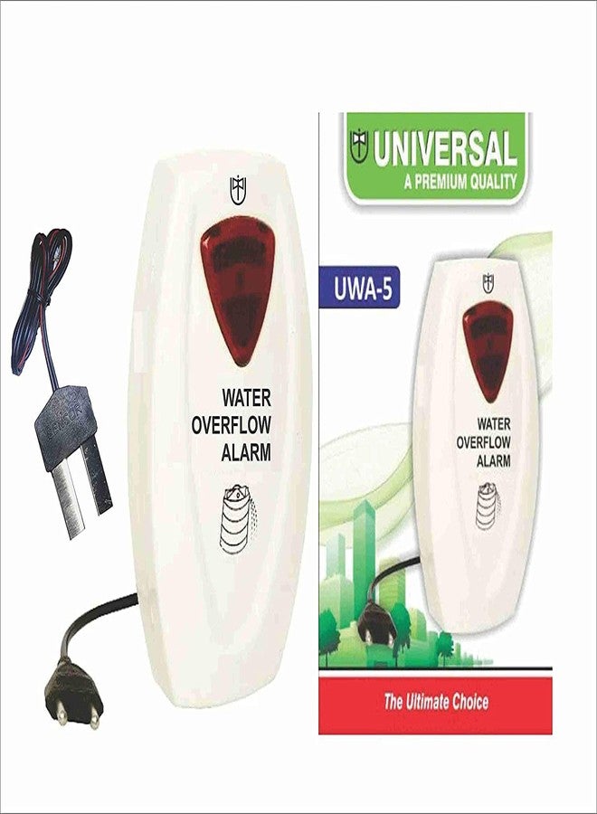 aarav Water Tank Flow Alarm White, with Sensor (Pack of 2) - Image 3