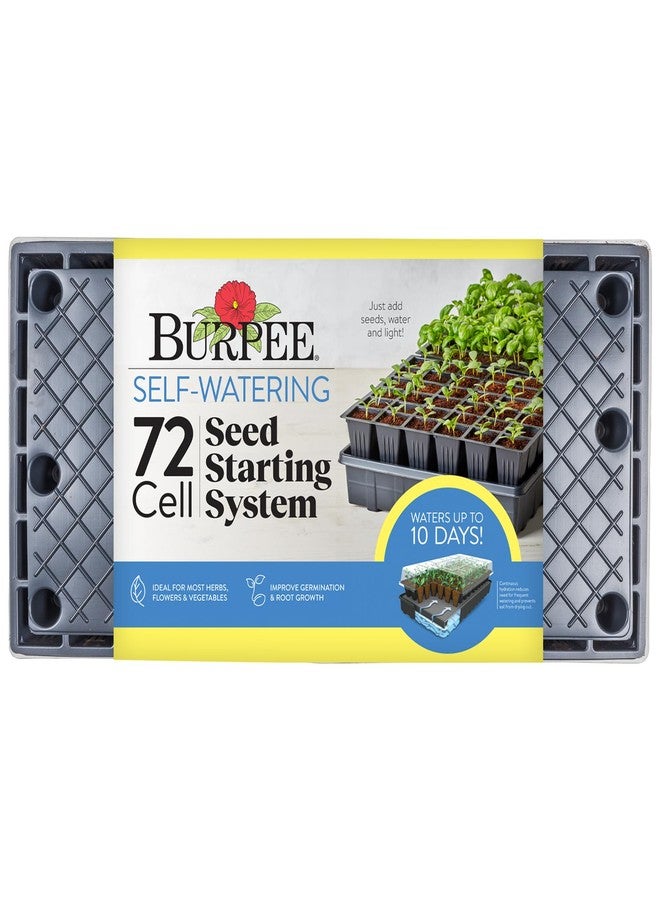 Burpee 72 Cell Self Watering Seed Starting Kit - Image 1