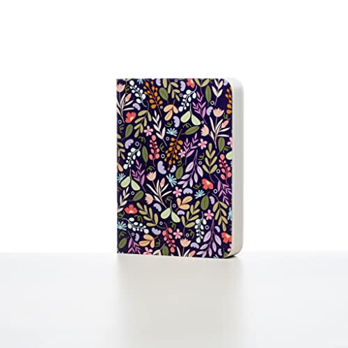 Factor Notes Sketchbook: A6 Pocket Sized, Textured Fine Grain Medium Surface 120 GSM (Night Bloom) - Image 4