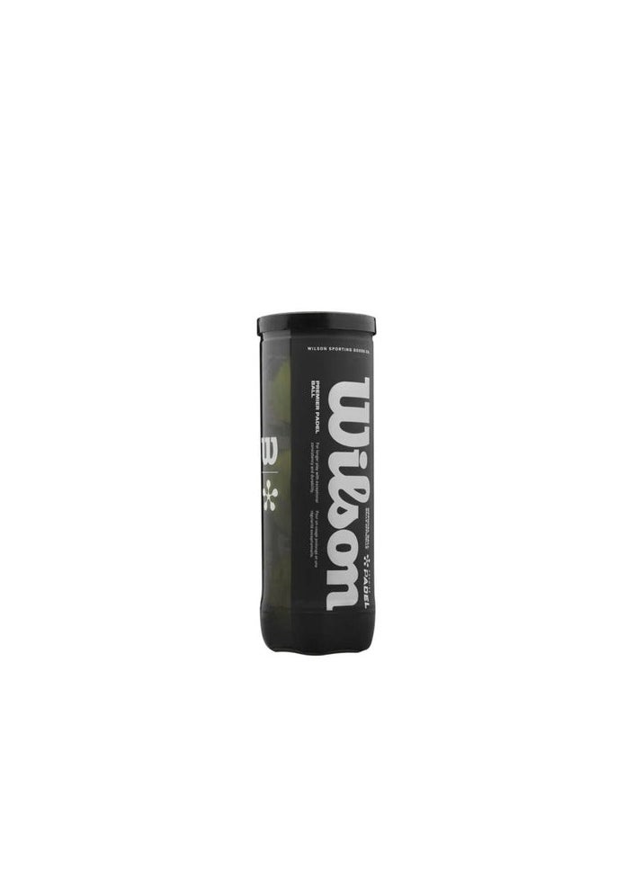 Wilson Premier Padel 3 Ball Can – High-Performance Pressurized Padel Balls for Consistent Bounce & Durability  - Image 3
