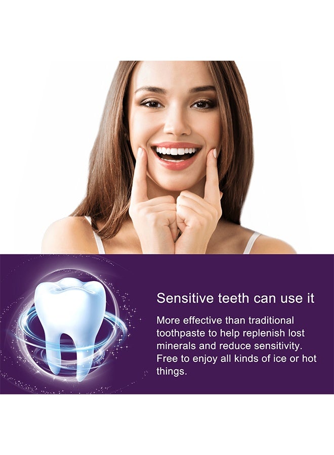 EELHOE Purple Corrector, Teeth Whitening Toothpaste, Tooth Stains Removal, Color Corrector For Yellow Teeth Cleaning, Teeth Whitening Cream For Fresh Breath And Oral Hygiene  50ml - Image 2