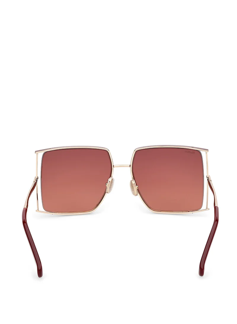 ماكس مارا Metal Shaped Sunglasses