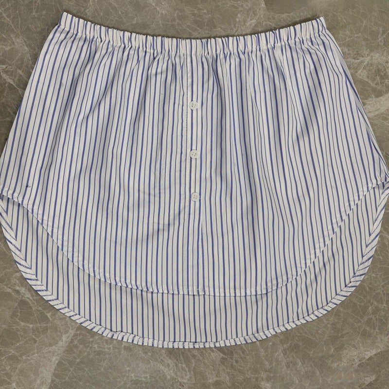 All-Match Fake Hem Sweat Inner Hem Skirt Casual Base Skirt Children'S Short Skirt Fake Skirt - Image 1