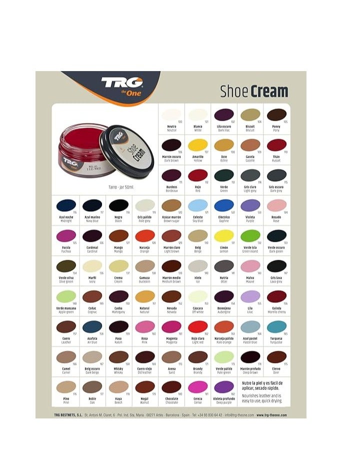 TRG Shoe Cream # 134 Olive Green 50ml - Image 3