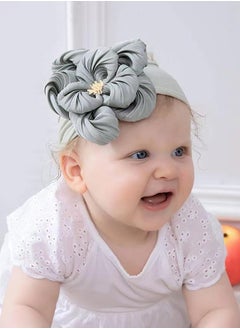 iMissiu Baby Girls Large Flower Headwrap - 6 Pieces  - Image 4