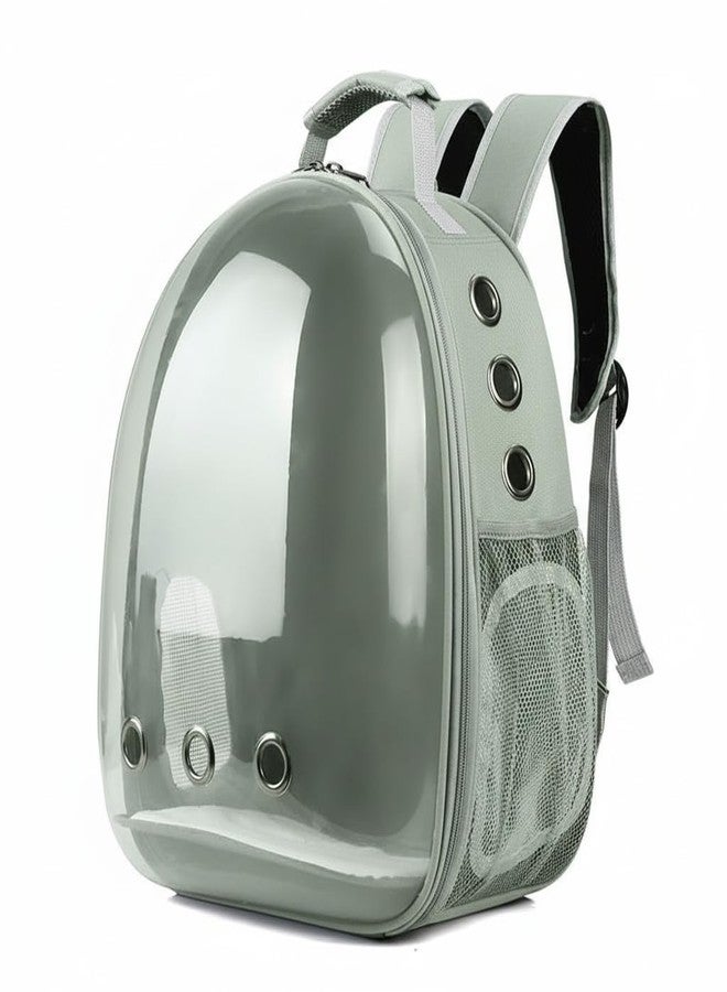 جي تي سي حقيبة ظهر GTC Ultimate Ventilated Expendable Cat Backpack Carrier آمنة وقابلة للتمديد لحمل الحيوانات الأليفة، حقيبة سفر آمنة ومحمولة للحيوانات الأليفة بتصميم يسمح بمرور الهواء للمغامرات الخارجية AT-59 (متعددة الألوان) - Image 1