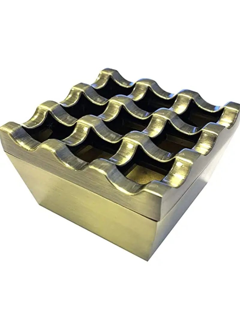 Festive Gallery Metal 9 Square Hole Cubes Windproof Indoor Outdoor Patio Home Office Living Room Hotel  - Image 1