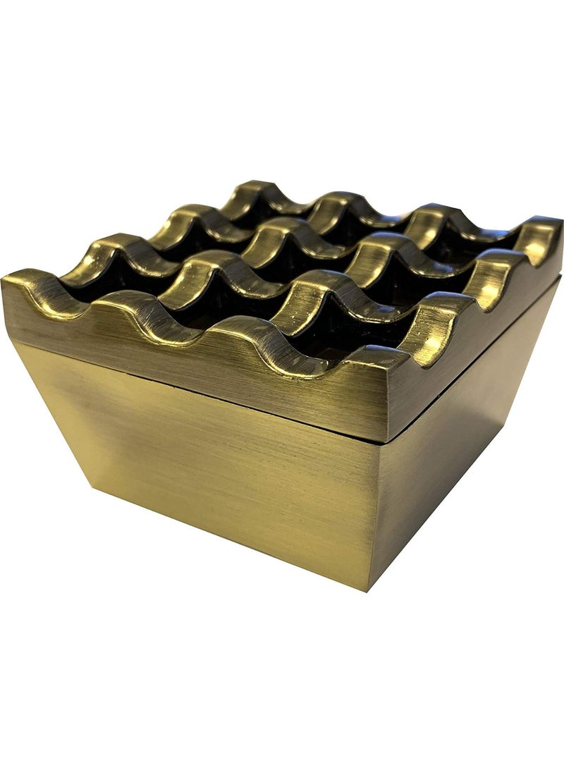 Festive Gallery Metal 9 Square Hole Cubes Windproof Indoor Outdoor Patio Home Office Living Room Hotel  - Image 4