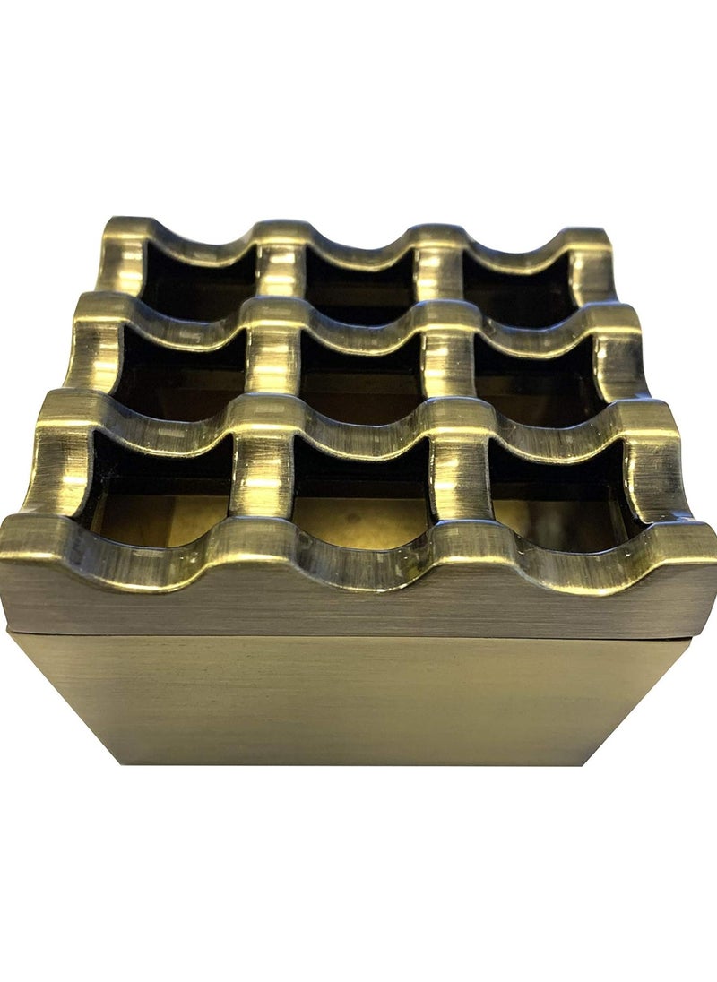 Festive Gallery Metal 9 Square Hole Cubes Windproof Indoor Outdoor Patio Home Office Living Room Hotel  - Image 3