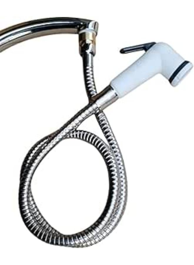 Portable Bath Bidet With Nickel (1.5M Thermal Fiber) For The Near 5M Long Hose Bathroom Mixer And Sprayer - Image 3