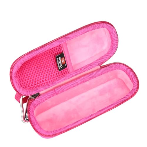 FBLFOBELI EVA Hard Carrying Case Compatible with The Breather Pink Hand-Held Inspiratory Expiratory Muscle Trainer (Pink, Case Only) - Image 3