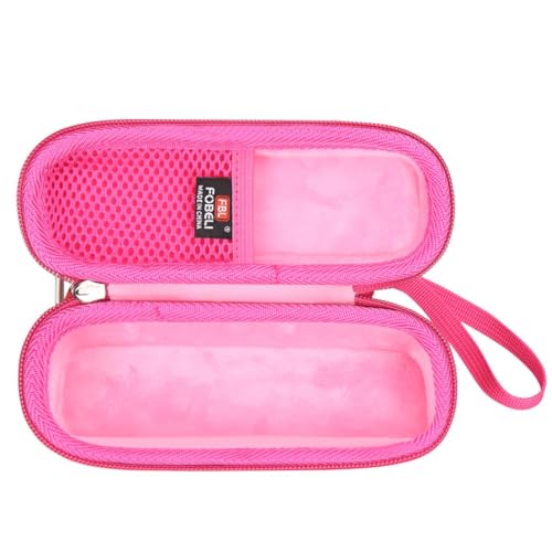 FBLFOBELI EVA Hard Carrying Case Compatible with The Breather Pink Hand-Held Inspiratory Expiratory Muscle Trainer (Pink, Case Only) - Image 2