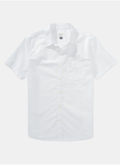 American Eagle AE Short-Sleeve Slim Fit Button-Up Shirt  - Image 3