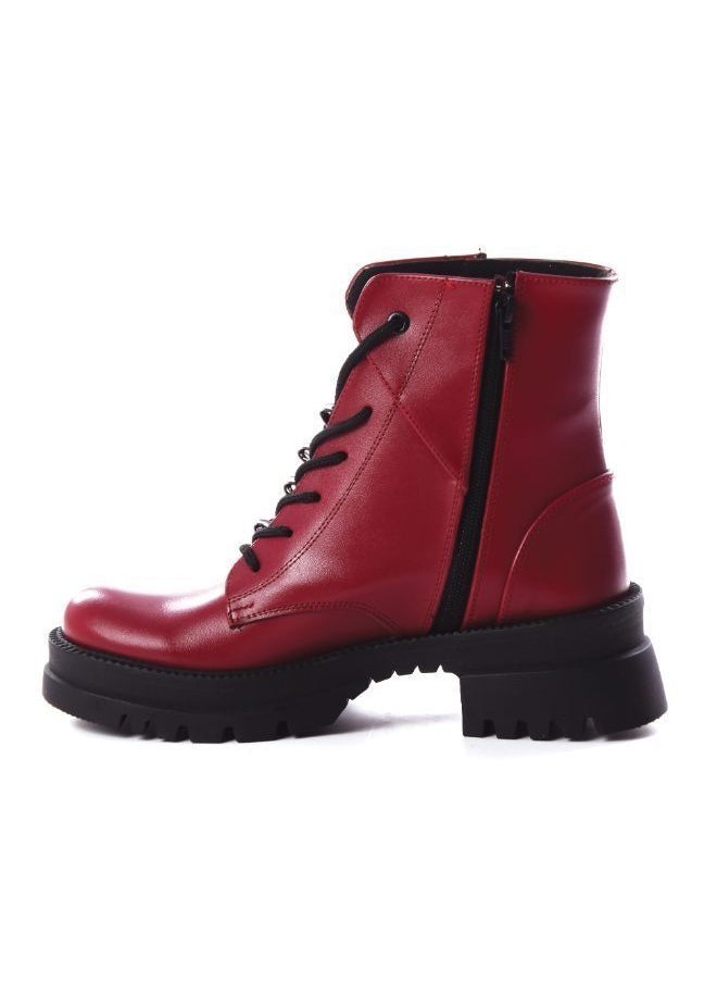 Mr.joe Boot For Women Burgundy  - Image 4