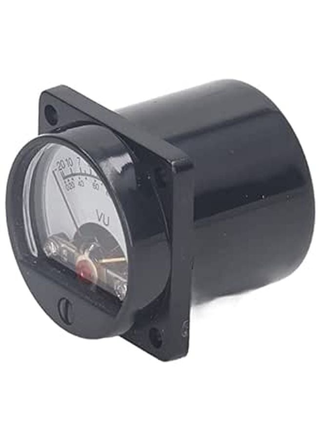 VU Meter Header Audio Tester With LED Backlight Zinc White Copper Pointer - Image 1