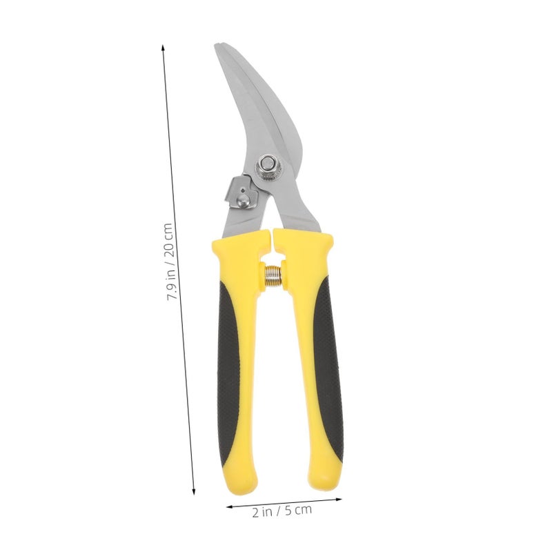 Heavy Duty Metal Sheet Scissors Labor Saving With Non Slip Handle For Industrial Use Durable Stainless Steel Shears For Easy Cutting Thin Iron And Metal - Image 3
