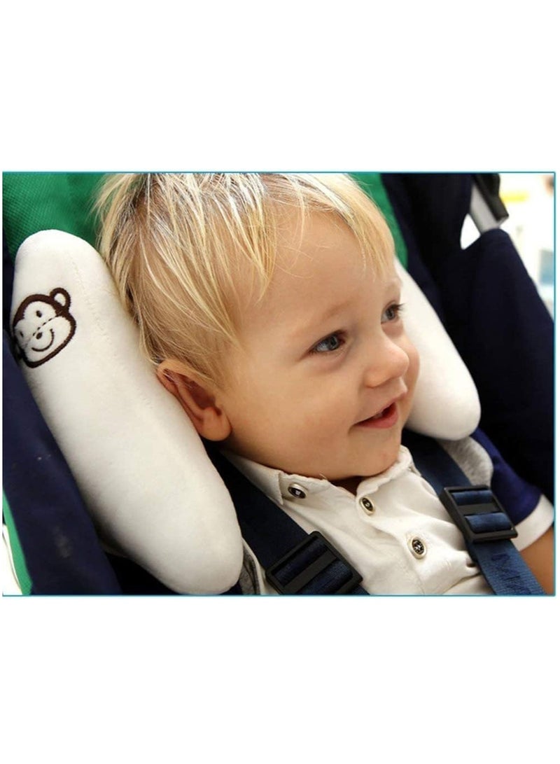 Gonice Adjustable Infants and Baby Neck Head Support, U-Shape Children Travel Pillow Cushion for Car Seat - Image 5