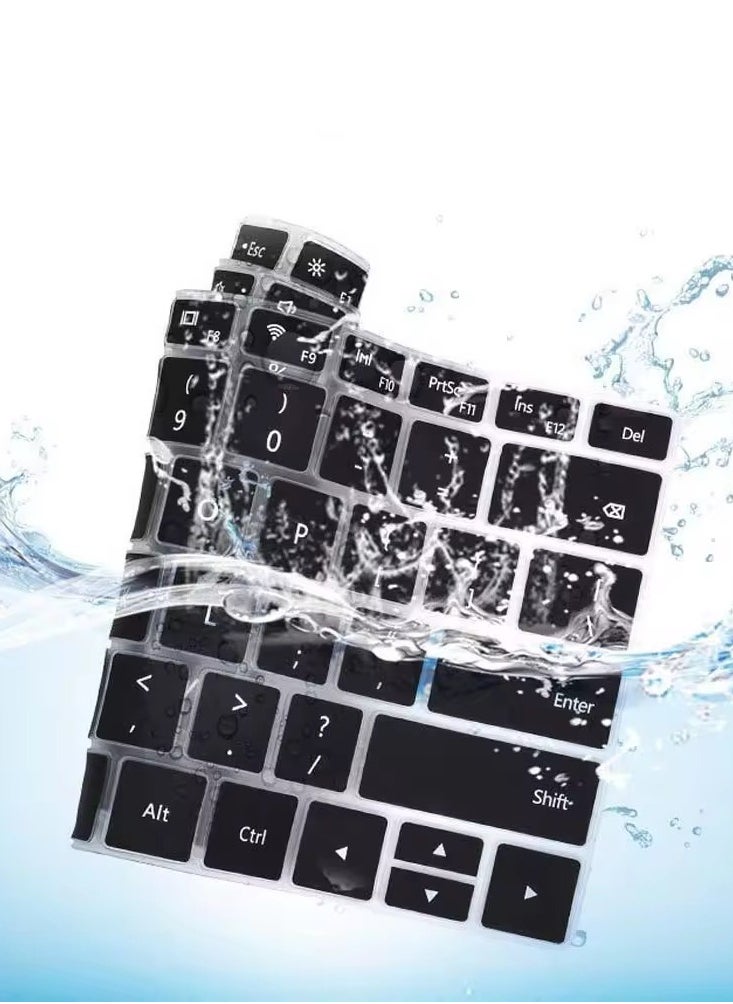 Samu - Keyboard Cover for MacBook Air 13 M1 MGN63 ，Arabic Keyboard Film，Splashproof Keyboard Protector - Image 1